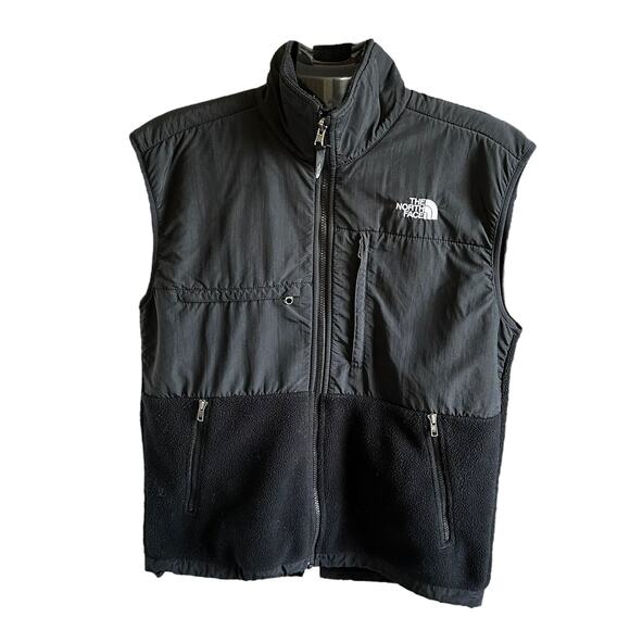 The North Face Black Fleece Polartec Jacket Vest Men's Size Medium | 35-11 - Picture 1 of 7